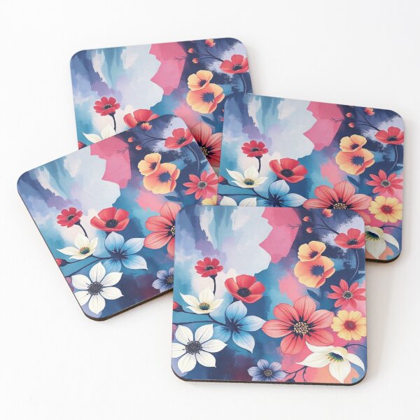 Item preview, Bright Vibrant Flowers designed and sold by AllAroundArtist.