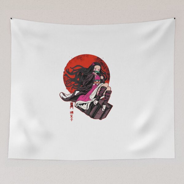 Item preview, Nezuko Kamado Blood Demon Art Sun designed and sold by The-Lone-Rodent.