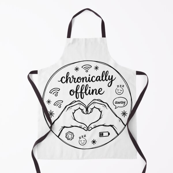 Item preview, Chronically Offline: Minimalist Digital Detox Art designed and sold by MalisoStickers.