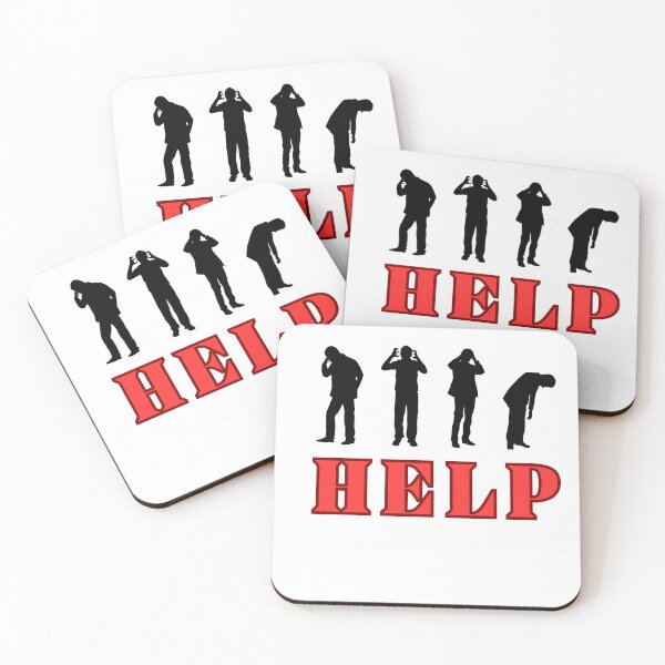 Item preview, Don't be scared to ask for help designed and sold by LagoonandBeans.