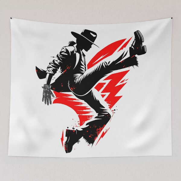 Item preview, Retro Moonwalk Dance Silhouette designed and sold by Print culturee.