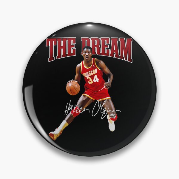 Item preview, Hakeem Olajuwon The Dream Basketball Legend Signature Vintage Retro 80s 90s Bootleg Rap Style  designed and sold by Fra-art.
