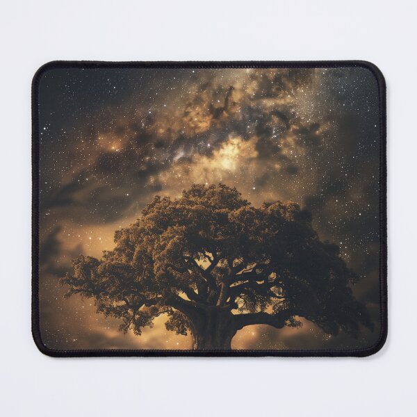 Item preview, Celestial Galaxy Tree Night Sky designed and sold by QuantumDrift.