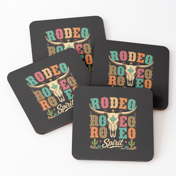 Item preview, Rodeo Spirit Vintage Western Cow Skull Retro Cowboy Design designed and sold by kiralynstration.