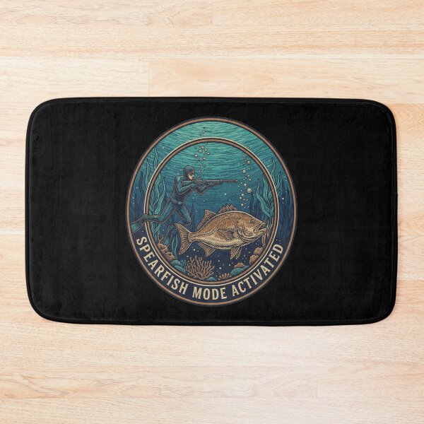 Item preview, Spearfish Mode Activated — Vintage Diver Badge T-Shirt designed and sold by ArthUpscale.