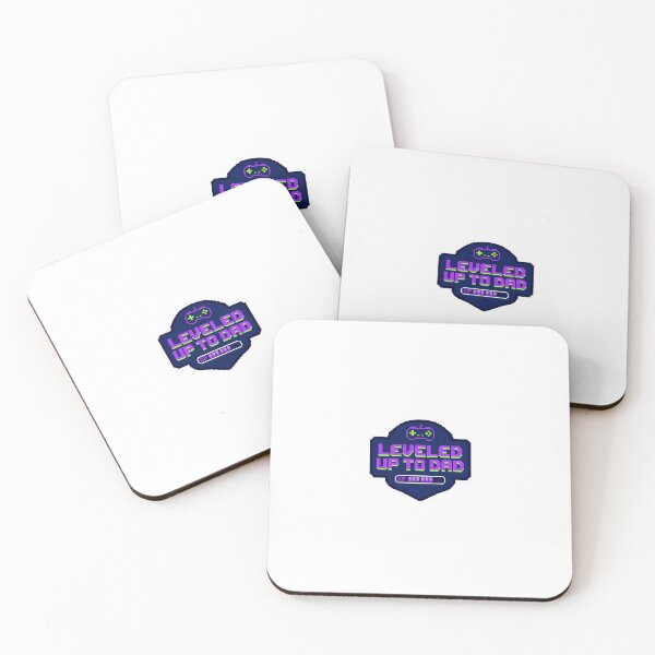 Item preview, Leveled Up to Dad Gamer Sticker — Gaming Dad Gift designed and sold by designerr23 ⭐⭐⭐⭐⭐.