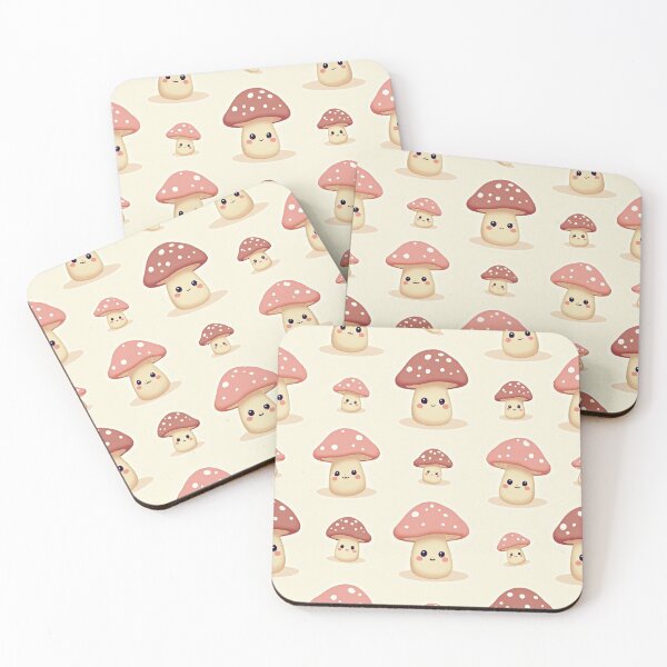 Item preview, Whimsical Cheery Mushrooms Delight designed and sold by mittie101.