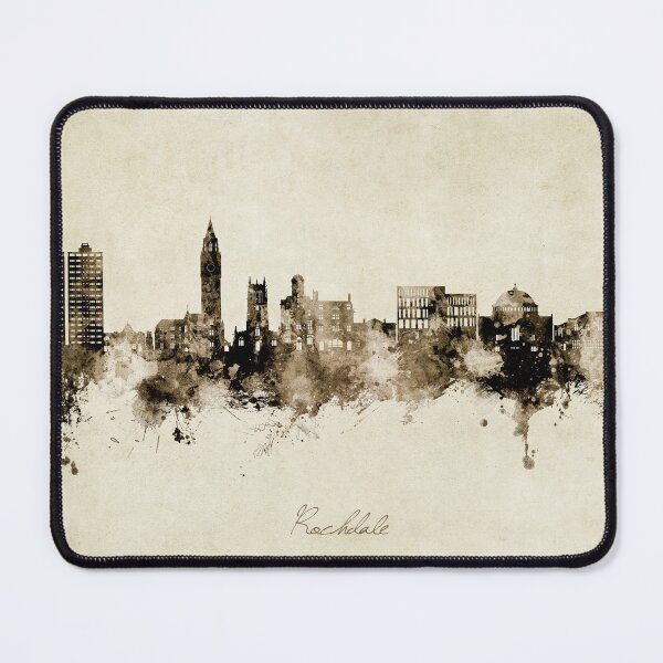 Item preview, Rochdale England Skyline designed and sold by ArtPrints.