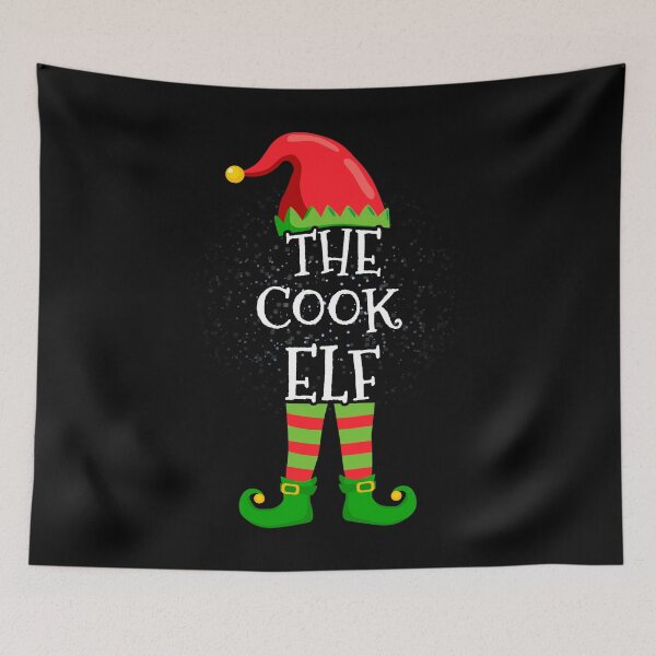 Item preview, COOK Elf Family Matching Christmas Group designed and sold by CosmoKitsch.