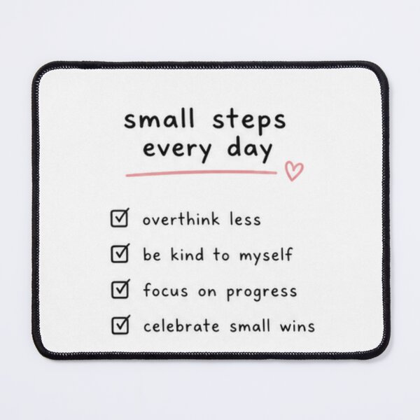 Item preview, small steps everyday  designed and sold by fadeinkstudio.