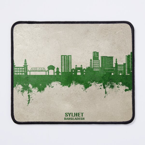 Item preview, Sylhet Bangladesh Skyline designed and sold by ArtPrints.