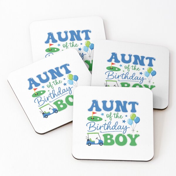 Item preview, Aunt of the Birthday Boy Golf Matching Family Party Design designed and sold by kiralynstration.