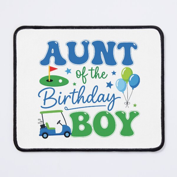 Item preview, Aunt of the Birthday Boy Golf Matching Family Party Design designed and sold by kiralynstration.