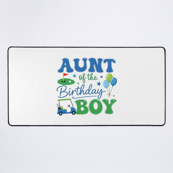 Item preview, Aunt of the Birthday Boy Golf Matching Family Party Design designed and sold by kiralynstration.