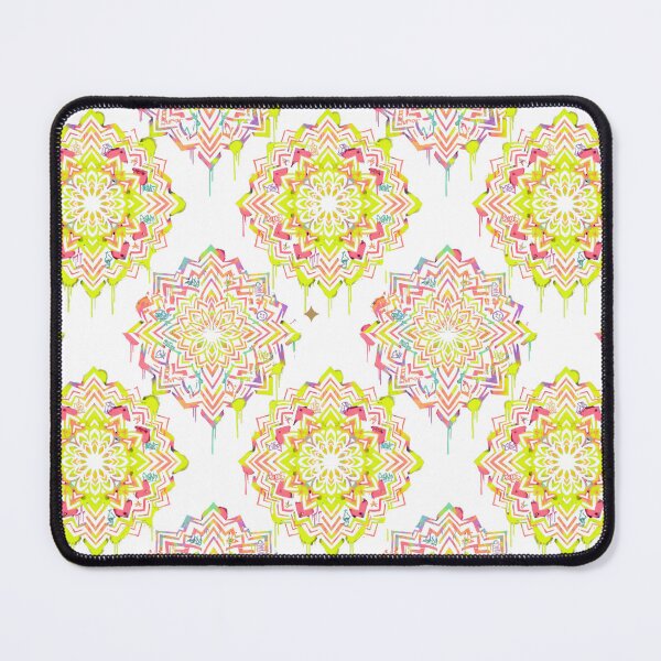 Item preview, Psychedelic Graffiti Spray Paint Mandala Print designed and sold by warayut.
