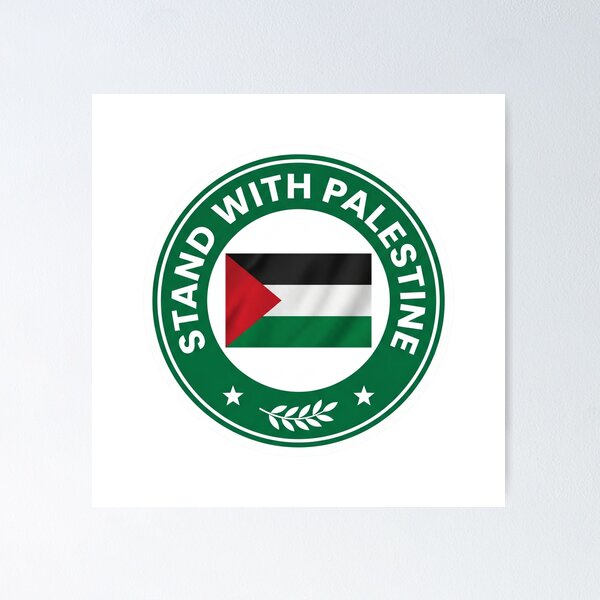 Item preview, STAND WITH PALESTINE designed and sold by PodiShop.