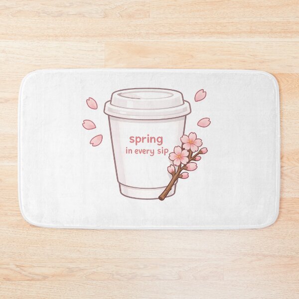 Item preview, cherry blossom coffee cup sakura spring designed and sold by Byte-shirt.