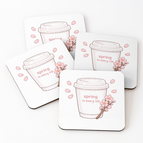 Item preview, cherry blossom coffee cup sakura spring designed and sold by Byte-shirt.
