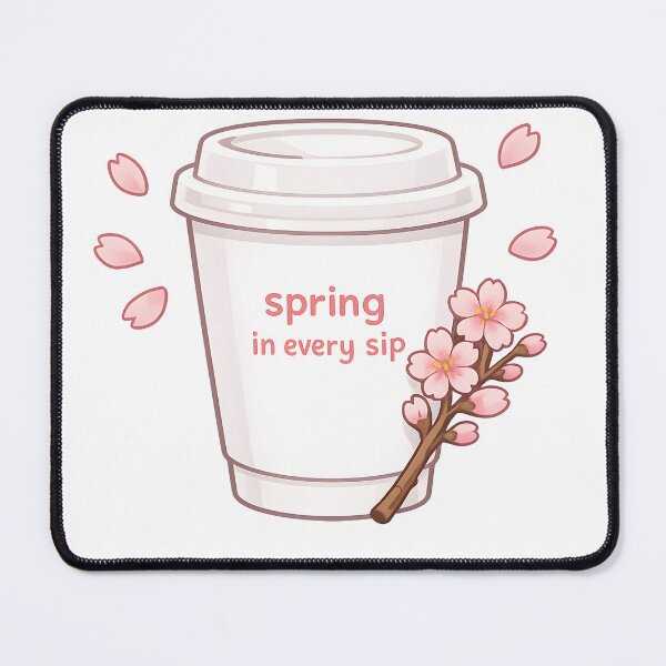 Item preview, cherry blossom coffee cup sakura spring designed and sold by Byte-shirt.
