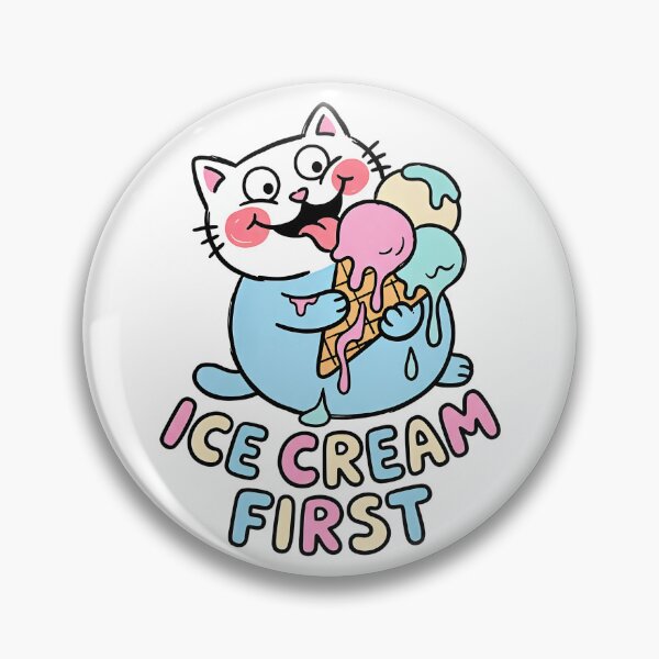 Item preview, Ice Cream First designed and sold by Paw Print Tee.
