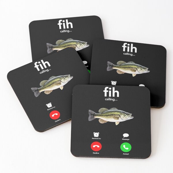 Item preview, Fih Calling Misspelled Fish Meme Humor designed and sold by Starry Night Creative Art.