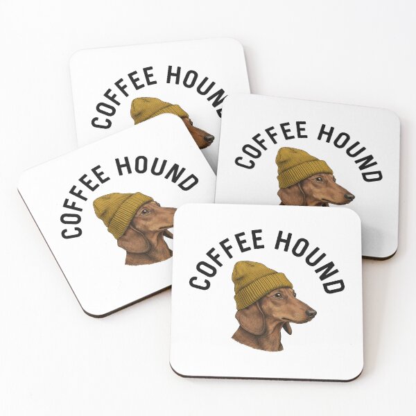Item preview, Coffee Dog Daschund Funny Caffeine Hound Espresso Humor Dogs Lover Gift designed and sold by DogLover332.