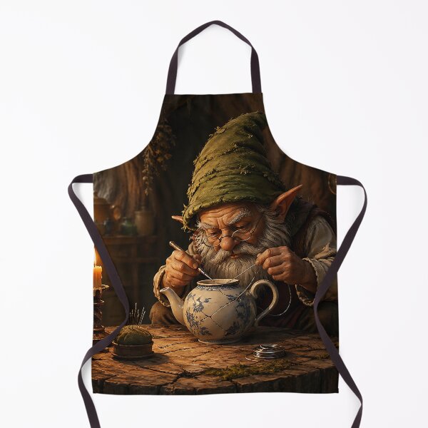 Item preview, Gnome’s Tea Workshop - Whimsical Cottagecore designed and sold by bapupa.