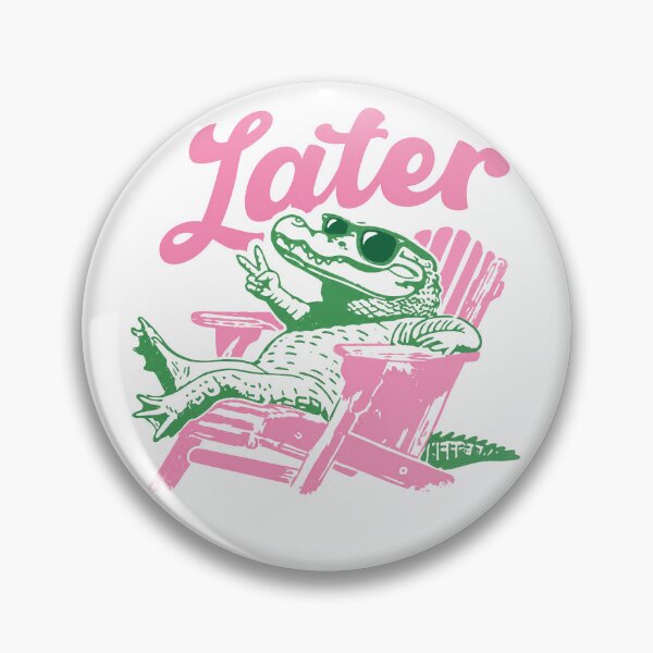 Item preview, See You Later Teacher Summer Alligator Last Day of School designed and sold by Starry Night Creative Art.