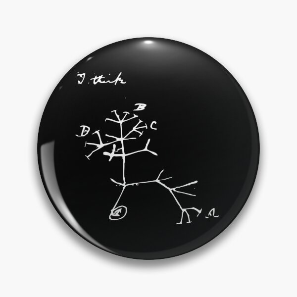 Item preview,  Darwin I Think Tree (White) designed and sold by amalcaide.