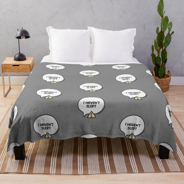 Item preview, I Haven't Slept Speech Bubble designed and sold by WCFreckles.