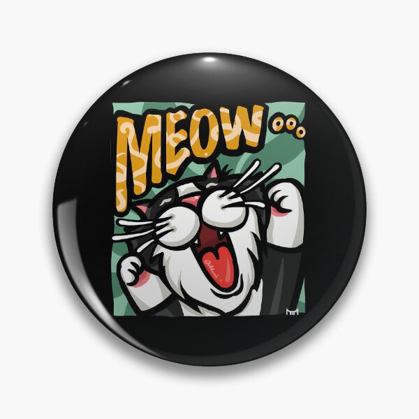 Artikelvorschau, Energetische Mieze, Smokingkatze, Comic-Pop-Art entworfen und verkauft von Paidobento.