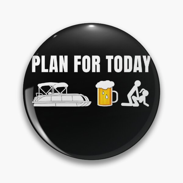 Artikelvorschau, Lustiger Plan für heute: Bootfahren und Bier entworfen und verkauft von Starry Night Creative Art.
