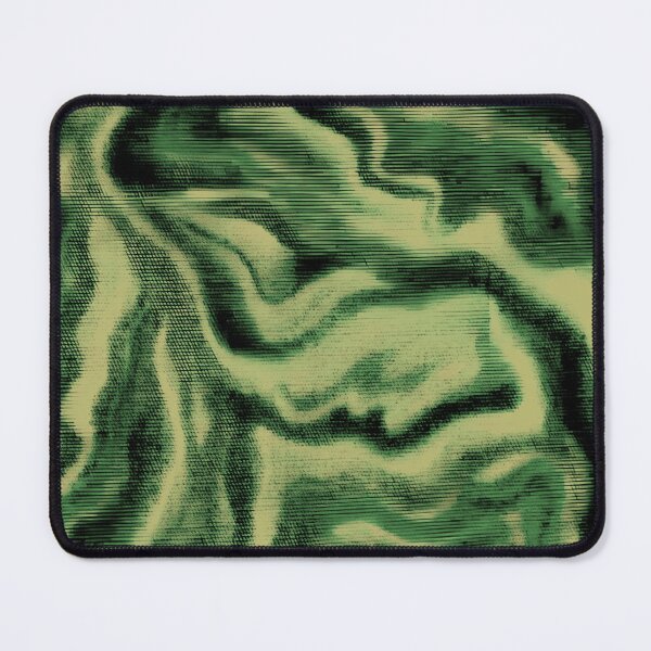 Item preview, Bright Green Liquid Wave Abstract designed and sold by Peac7e.
