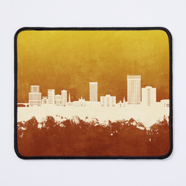 Item preview, Greenville South Carolina Skyline designed and sold by ArtPrints.