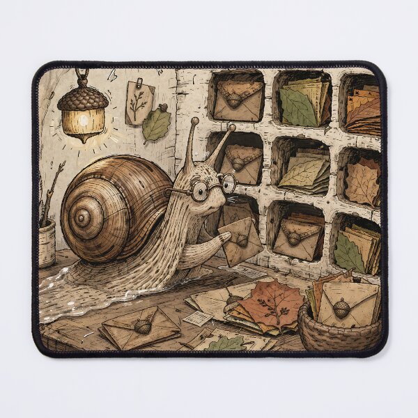 Item preview, Snail Mail Sorting - Whimsical Cottagecore designed and sold by bapupa.