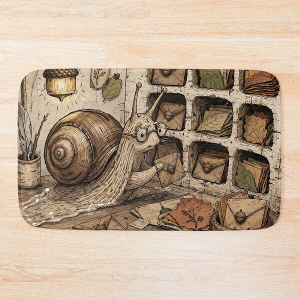 Item preview, Snail Mail Sorting - Whimsical Cottagecore designed and sold by bapupa.