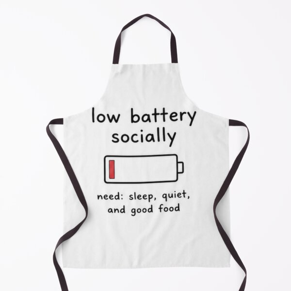 Item preview, Low social battery quote designed and sold by fadeinkstudio.