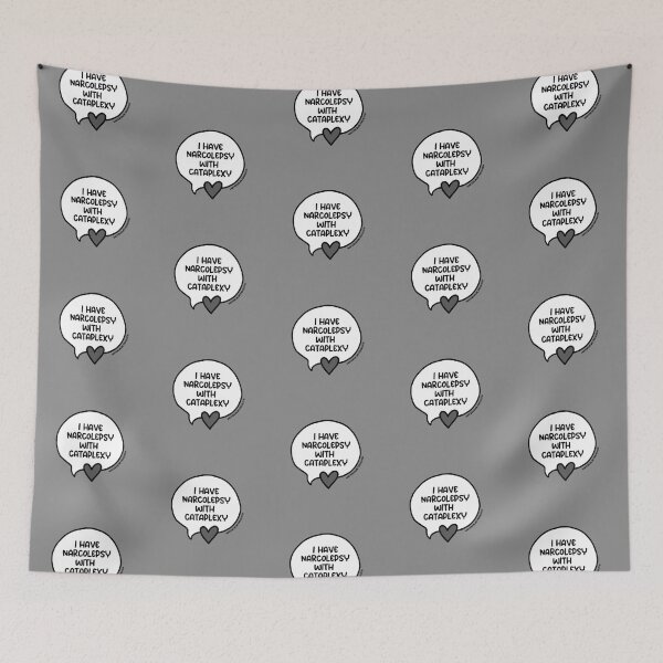 Item preview, Narcolepsy with Cataplexy Speech Bubble designed and sold by WCFreckles.