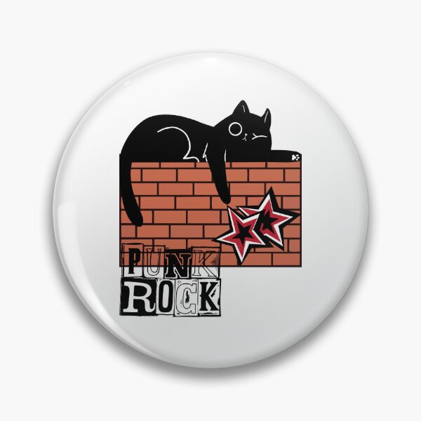 Item preview, Cat Punk Rock designed and sold by MandySony.