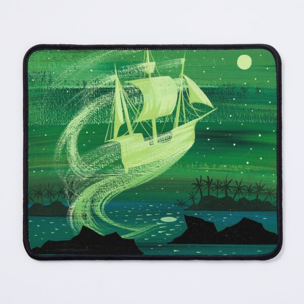 Item preview, Peter Pan "ship" - Mary Blair Concept Art (disney 1953) designed and sold by Maritina95.