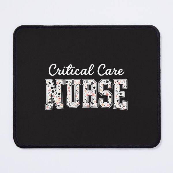 Item preview, Critical Care Nurse Boho Floral Nursing Retro Aesthetic designed and sold by kiralynstration.