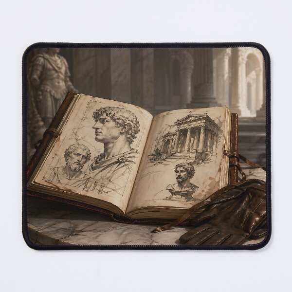 Item preview, Sketches and Museums - Dark Academia designed and sold by bapupa.