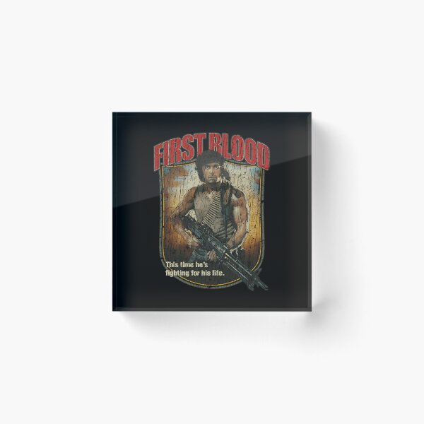 Item preview, First Blood 1982 This Time He's Fighting For His Life designed and sold by amalcaide.