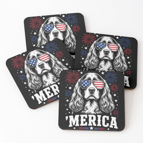 Item preview, Funny Dog Merica 4th of July Sunglasses Duchshund  designed and sold by will freed18.