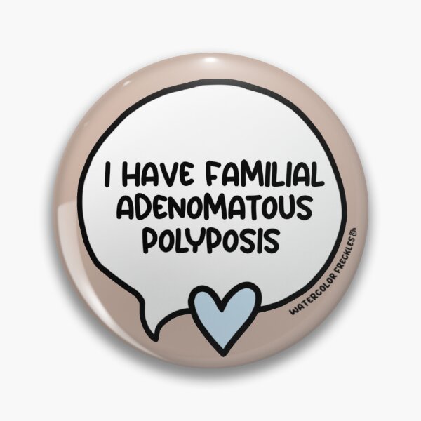 Item preview, I Have Familial Adenomatous Polyposis Speech Bubble designed and sold by WCFreckles.