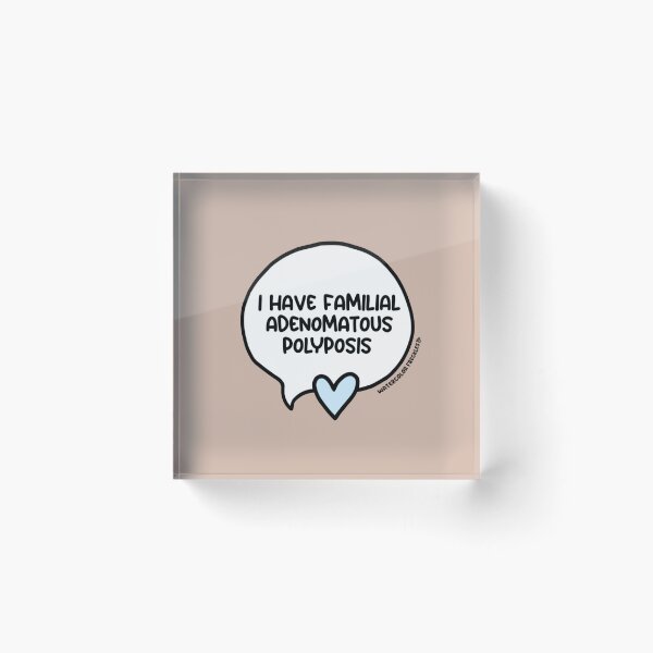 Item preview, I Have Familial Adenomatous Polyposis Speech Bubble designed and sold by WCFreckles.