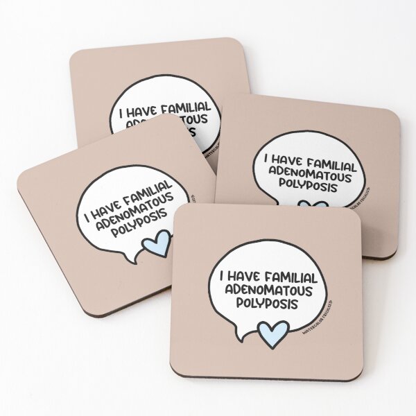 Item preview, I Have Familial Adenomatous Polyposis Speech Bubble designed and sold by WCFreckles.