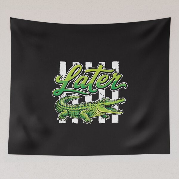 Item preview, Later Gator Funny Beach Summer Alligator Vacation Design designed and sold by kiralynstration.