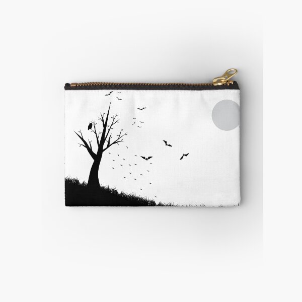 Item preview, Copy of Owl sits on lonely tree. The wolf under a tree. Moon. A flock of bats. Approximation of winter designed and sold by ArtEventET.