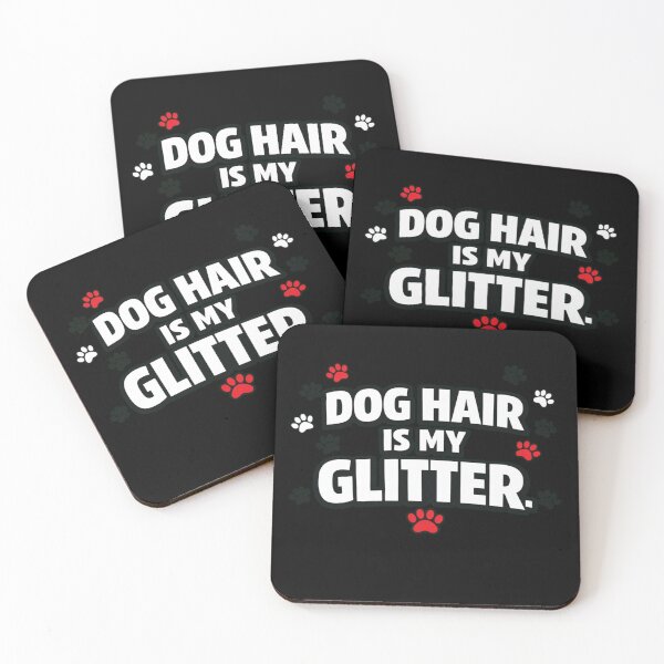 Item preview, Dog Hair Is My Glitter Funny Dog Lover Shirt Cute Pet Owner Design designed and sold by Timeless Junction.